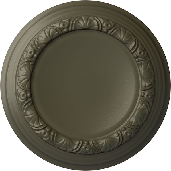 Ekena Millwork Carlsbad Ceiling Medallion (Fits Canopies up to 7 7/8"), 12 1/2"OD x 1 1/2"P, Witch Hazel CM12CAWHF - main